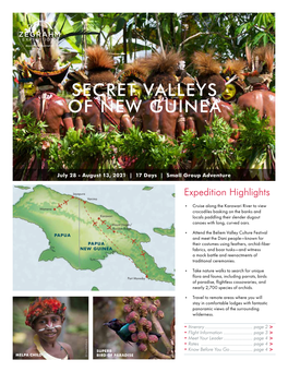 Secret Valleys of New Guinea