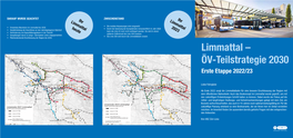 Limmattal – ÖV-Teilstrategie 2030