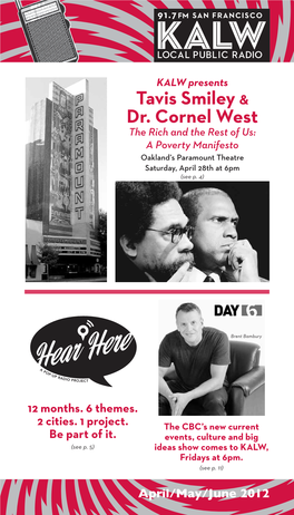 Tavis Smiley & Dr. Cornel West