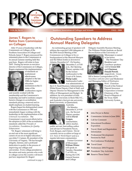 Outstanding Speakers to Address Annual Meeting Delegates