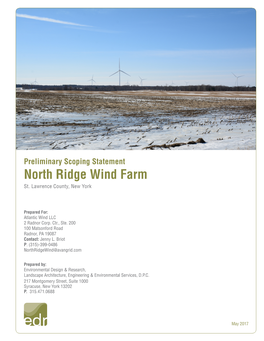 North Ridge Wind Farm St