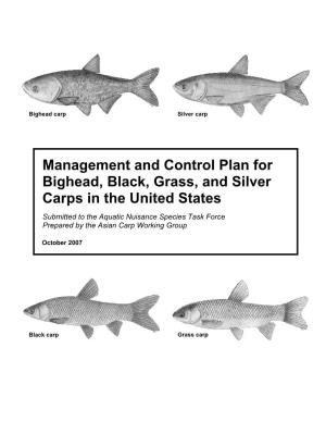 Management and Control Plan for Bighead, Black, Grass, and Silver Carps in the United States
