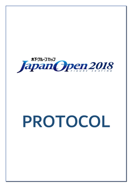 Kinoshita Group Cup 2018 Japan Open Figure Skating International