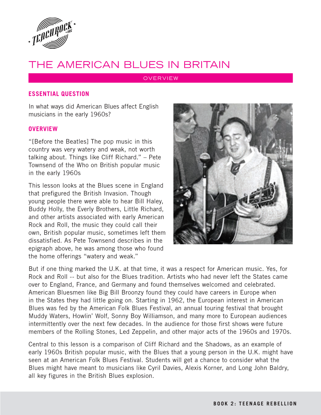 The American Blues in Britain