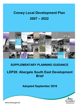 LDP28 Abergele South East Development Brief