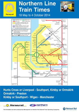 Northern Line Train Times 18 May to 4 October 2014