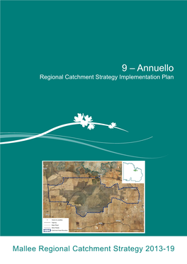 9 – Annuello Regional Catchment Strategy Implementation Plan