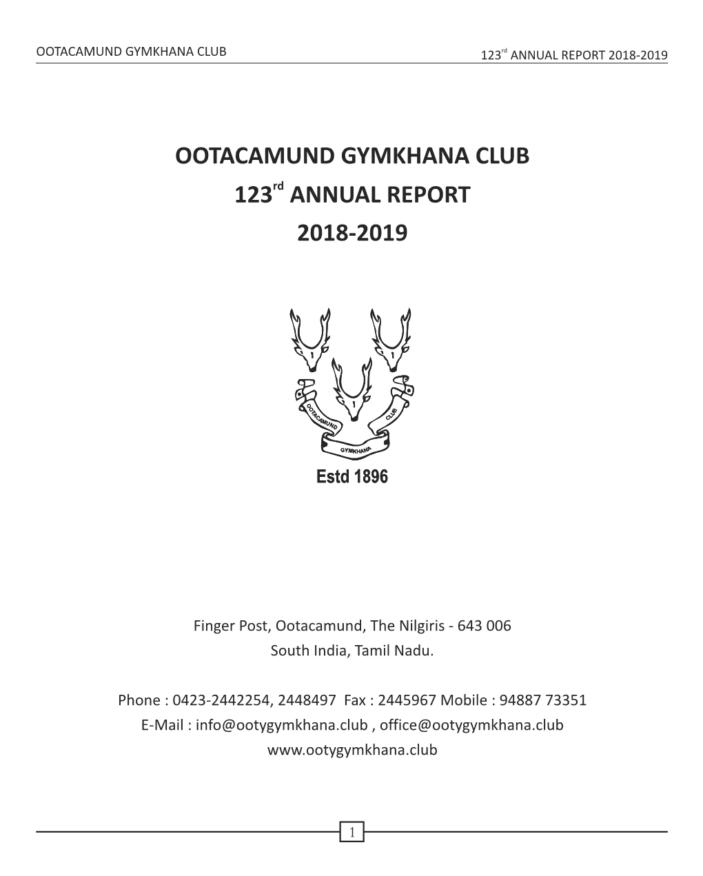 Annual Report 2019