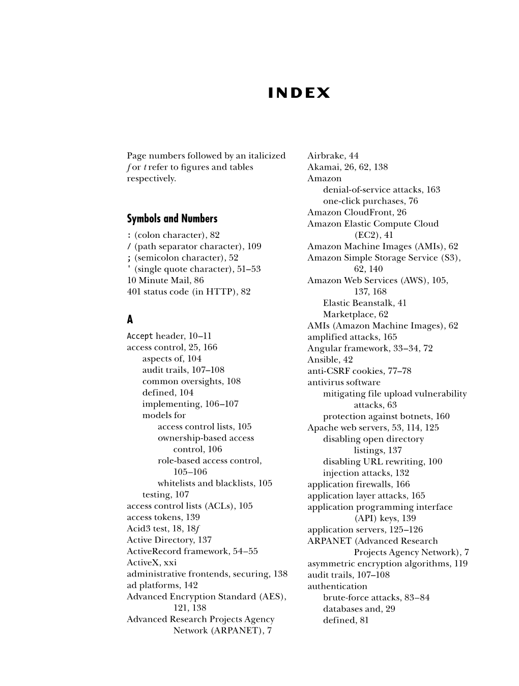 View the Index