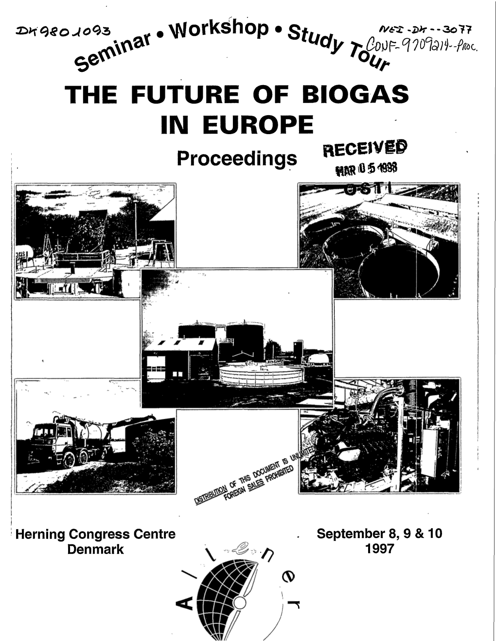 The Future of Biogas in Europe 1997