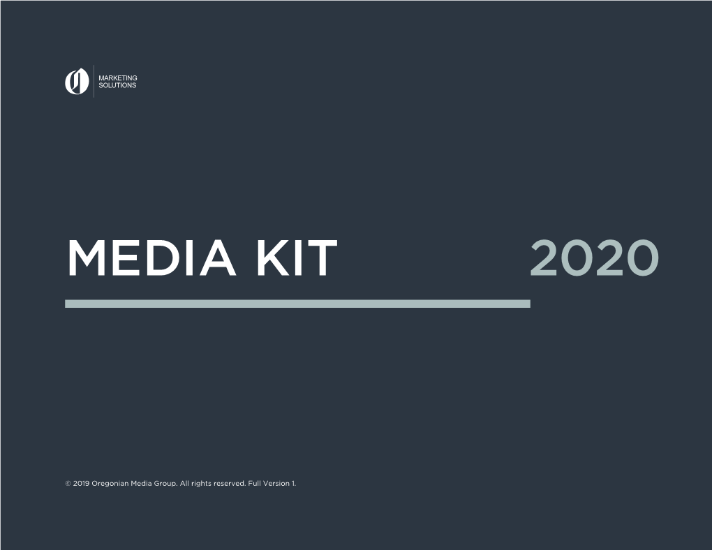 Media Kit 2020