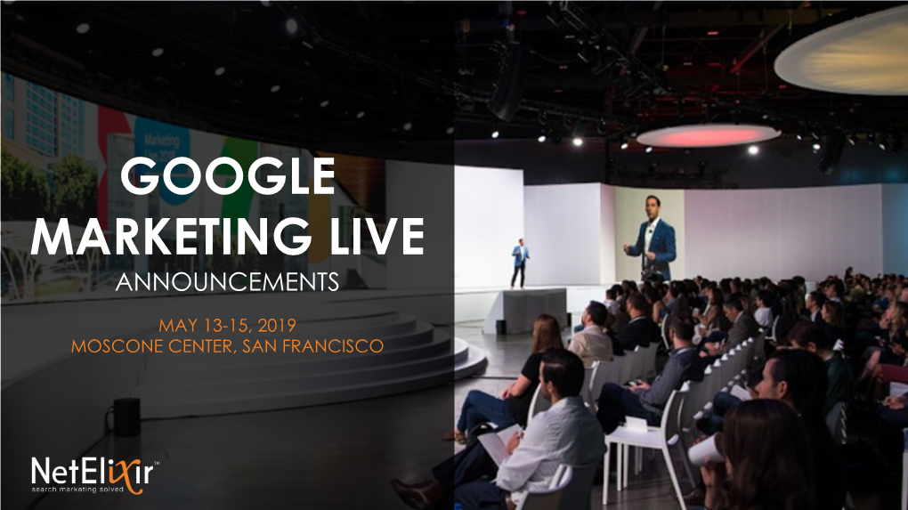 Google Marketing Live Announcements