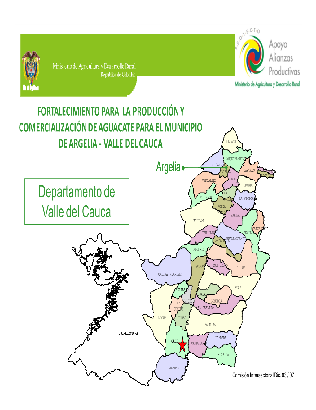 Departamento De Valle Del Cauca