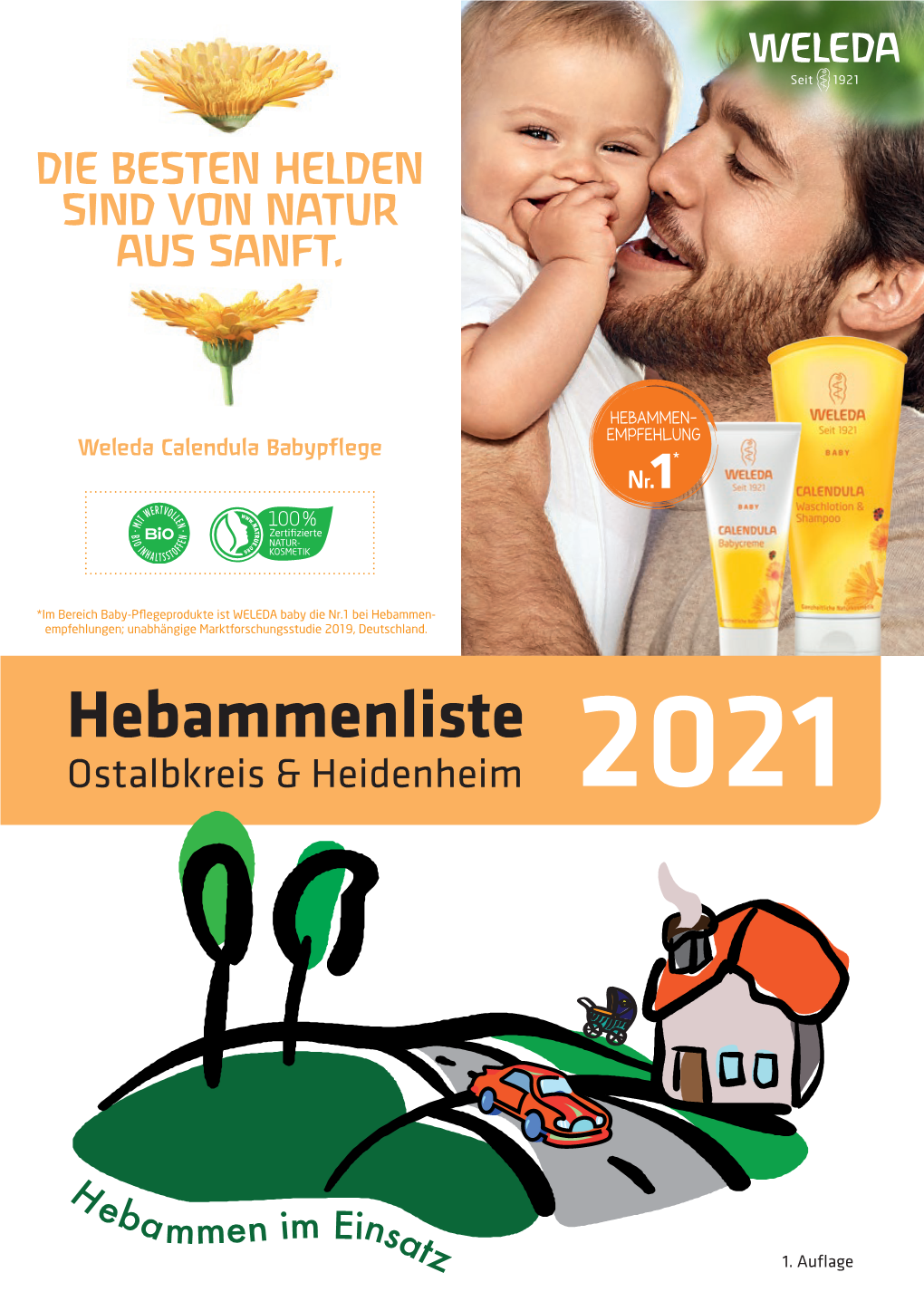 Hebammenliste 2021 Pdf, Größe 1,5 MB