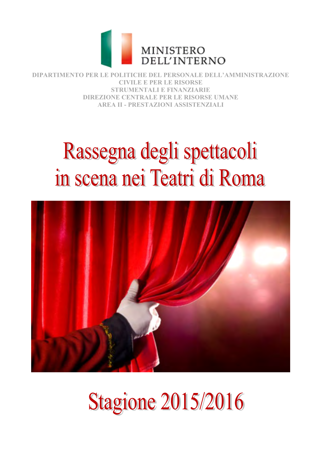 Dipartimento Per Le Politiche Del Personale Dell