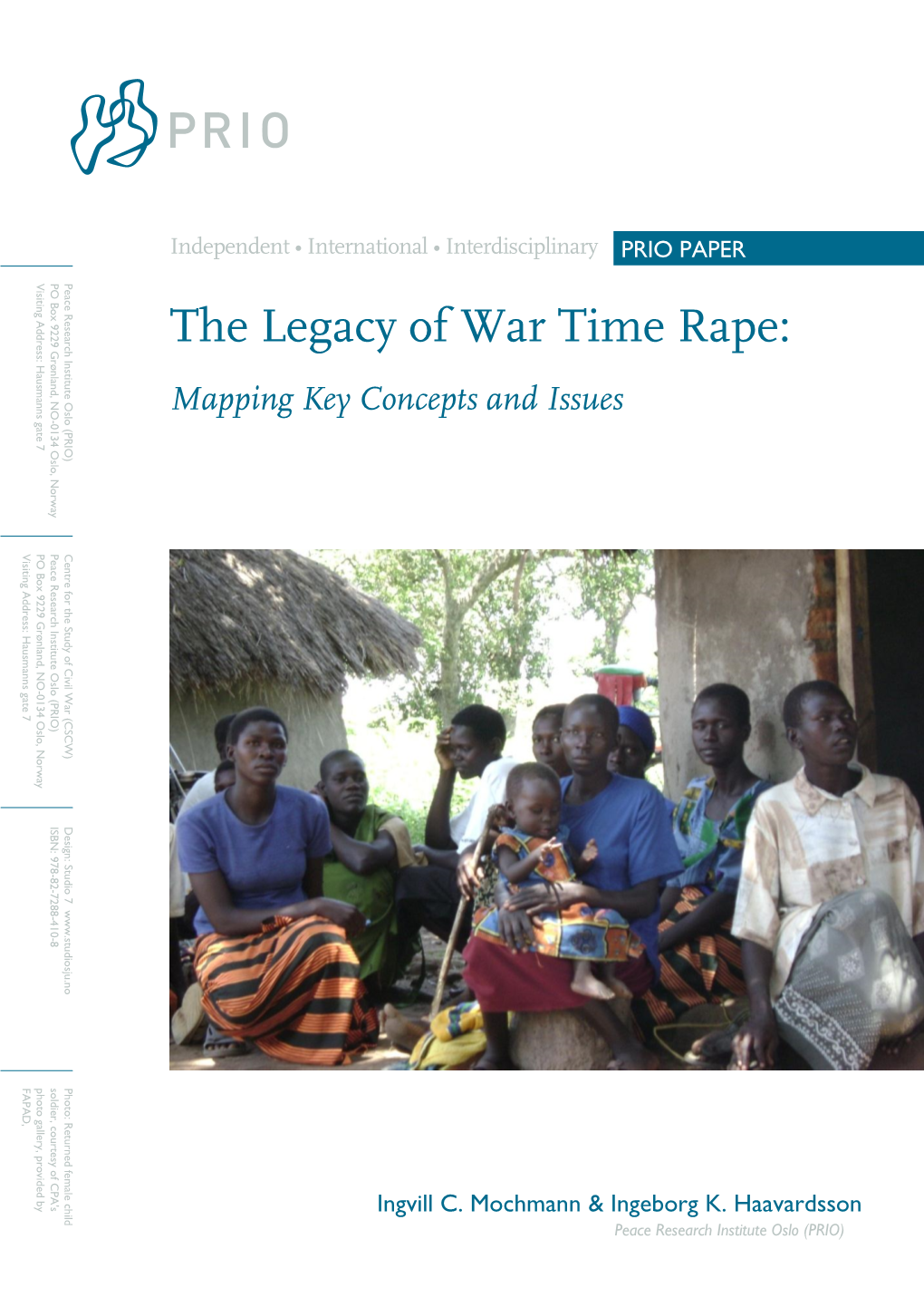 The Legacy of War Time Rape: the Legacy of War Time Rape: Mapping