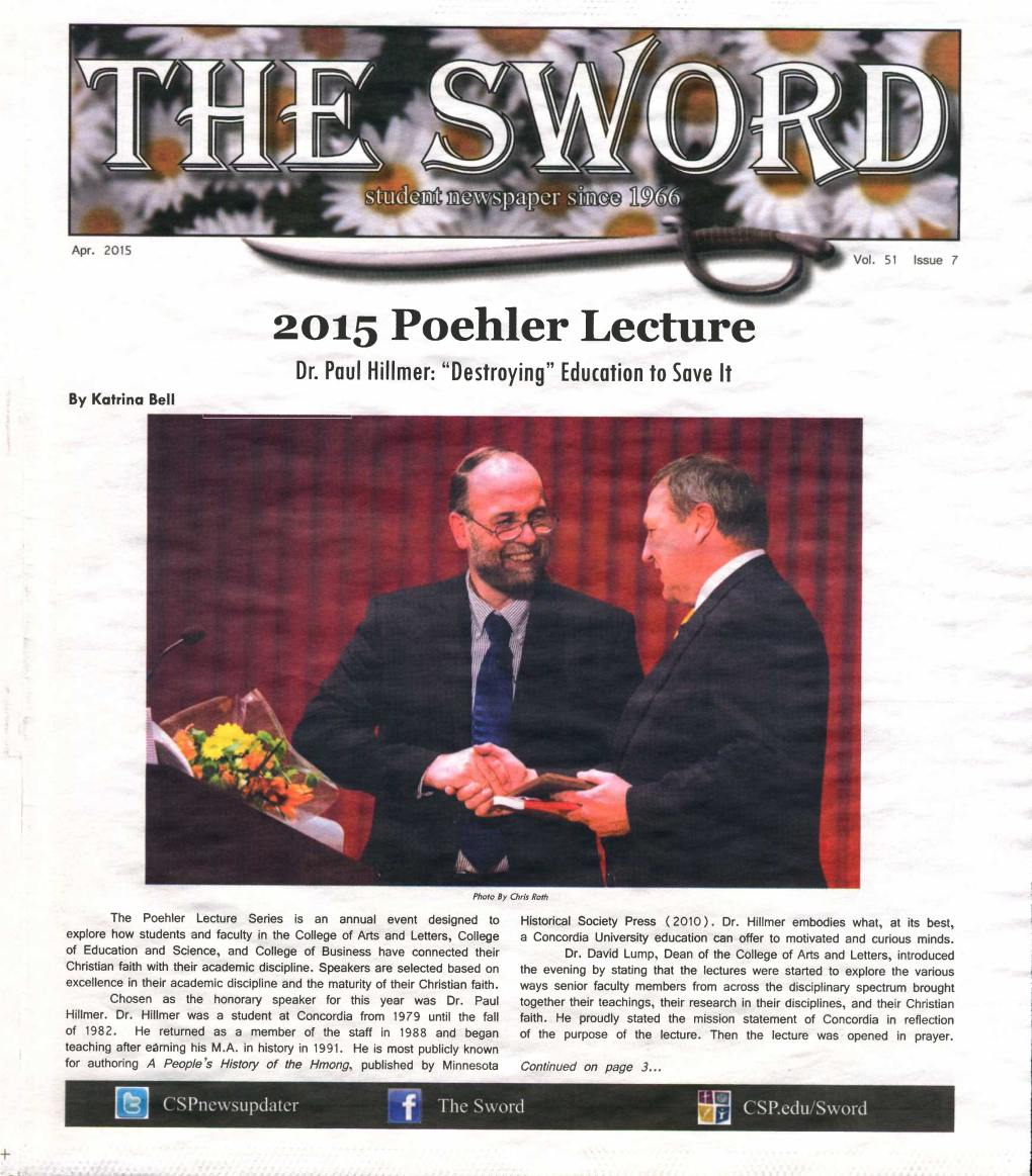 The Sword, April 2015