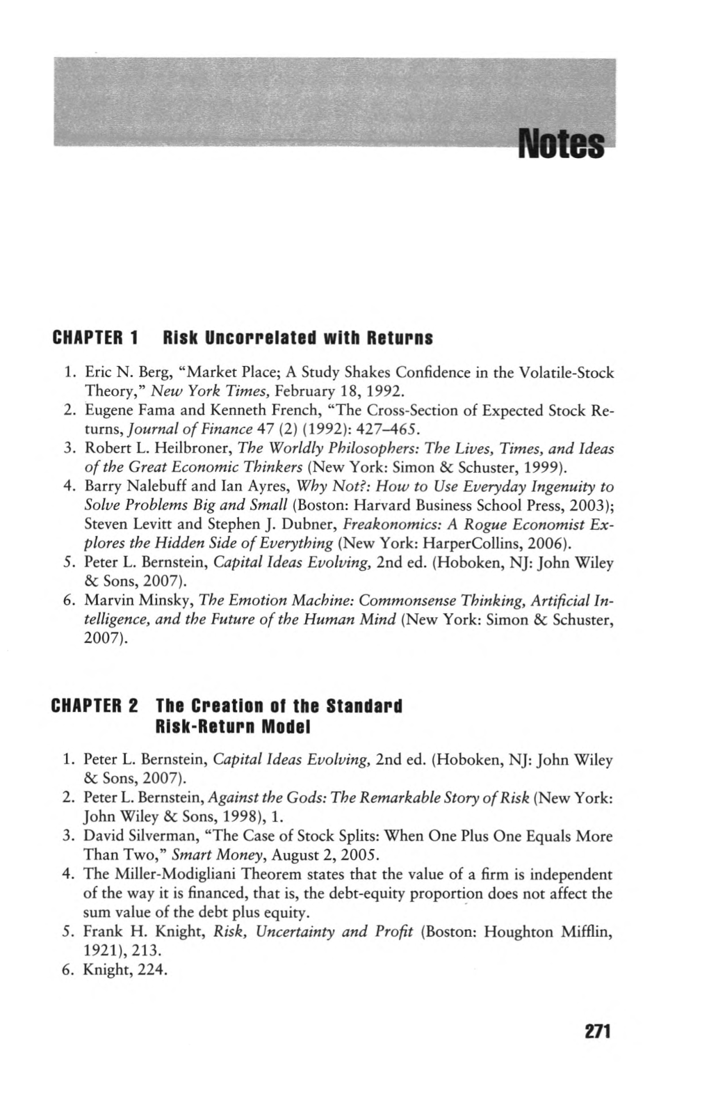 Reference As Behavior Towards Risk.” Review of Economic Studies 25 (2) (1958): 65-86