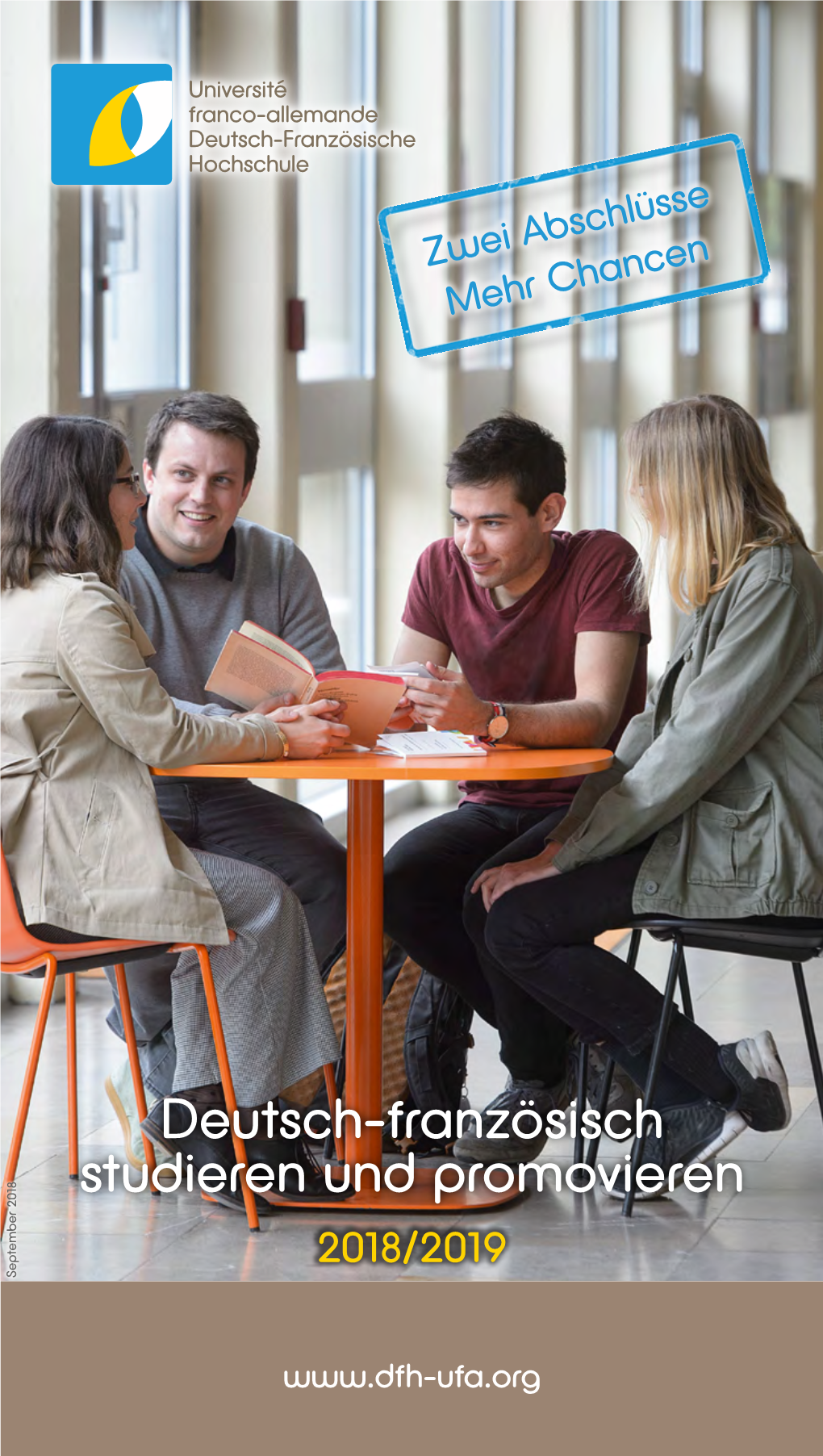 Deutsch-Französisch Studieren Und Promovieren 2018/2019 September 2018 September