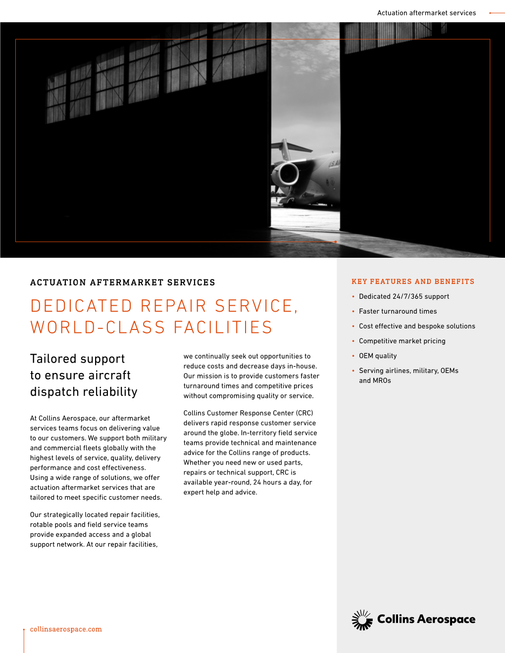 Actuation Aftermarket Services