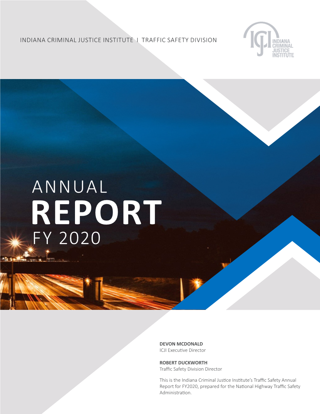 Indiana FY2020 Highway Safety Plan Annual Report