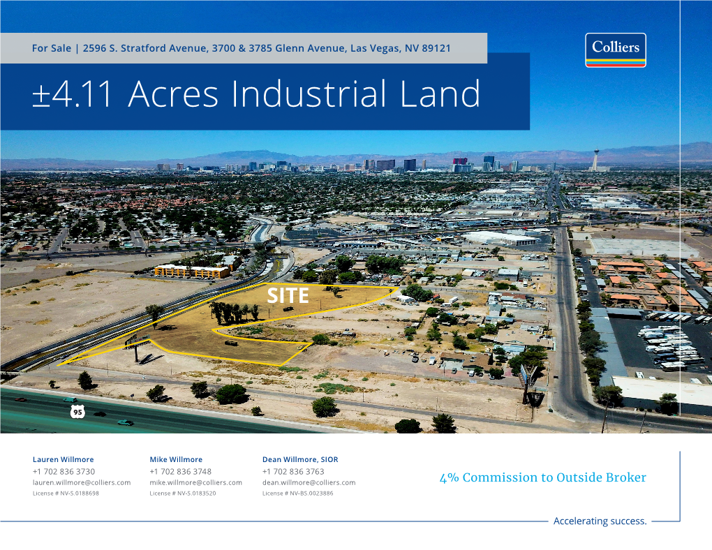 ±4.11 Acres Industrial Land