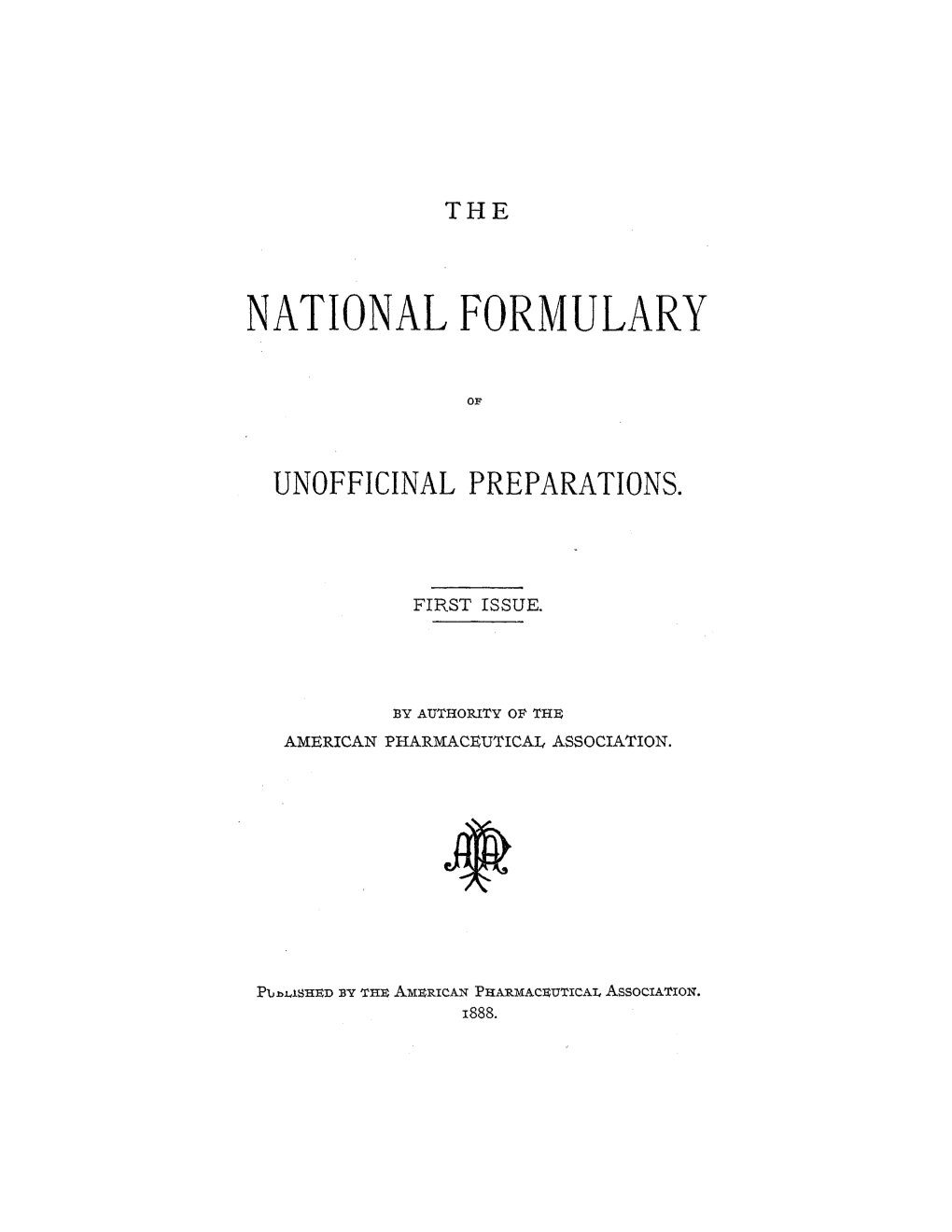 National Formulary