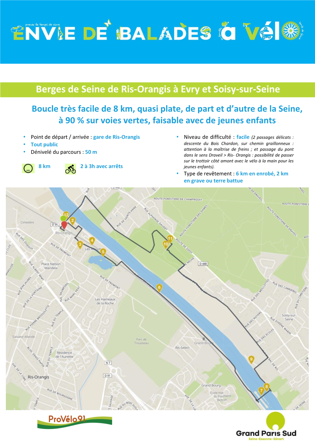 Berges De Seine De Ris-Orangis À Evry Et Soisy-Sur-Seine