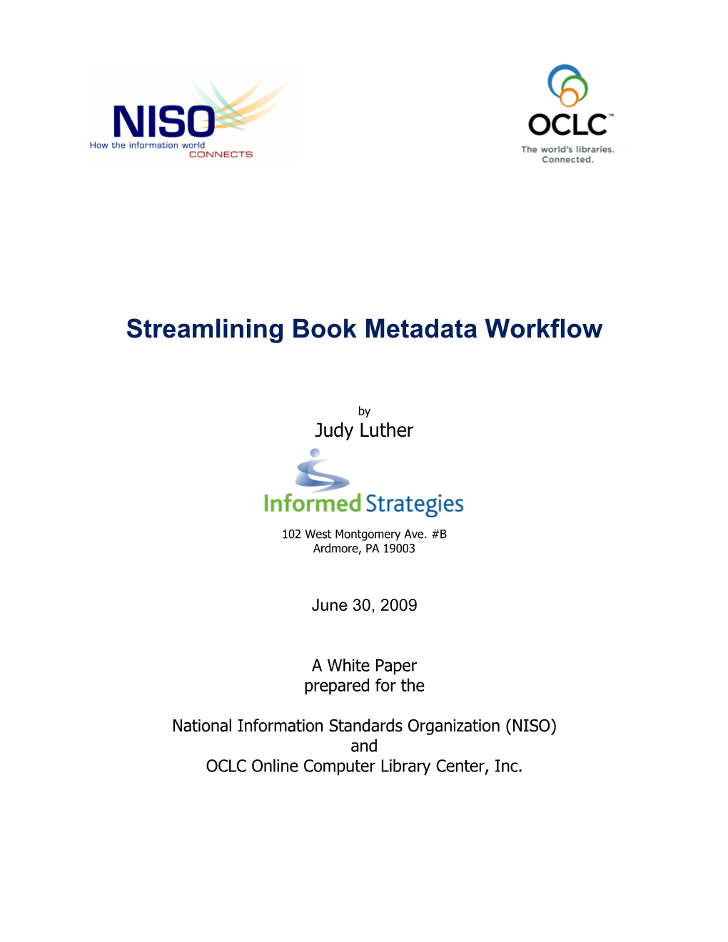 Streamlining Book Metadata Workflow