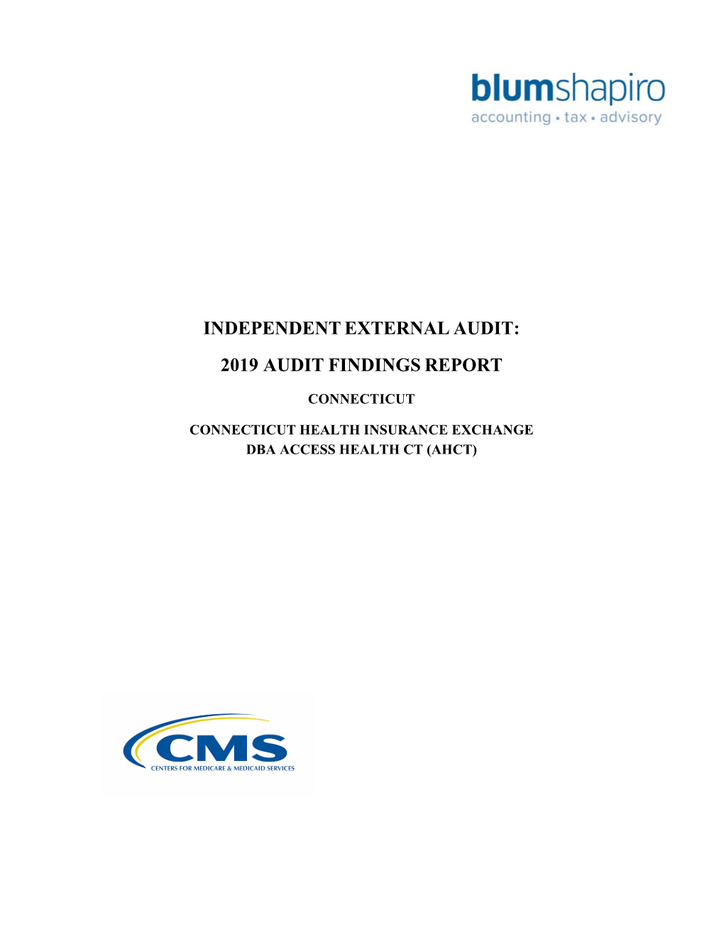 Report for CMS Programmatic Audit 2019