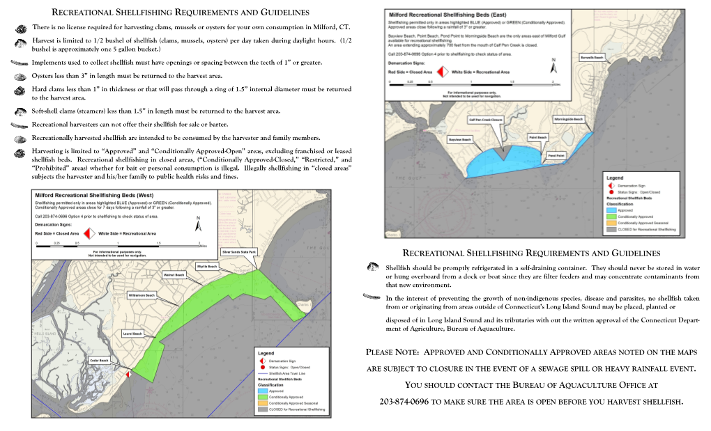 Milford Recreational Brochure