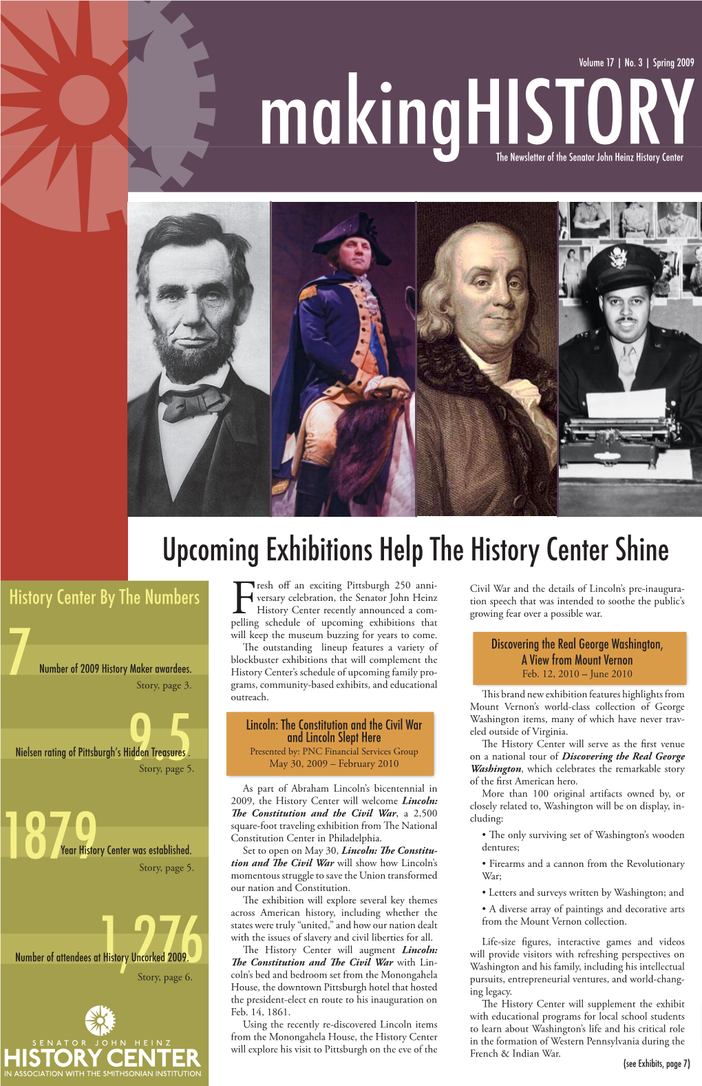 Upcoming Exhibitions Help the History Center Shine