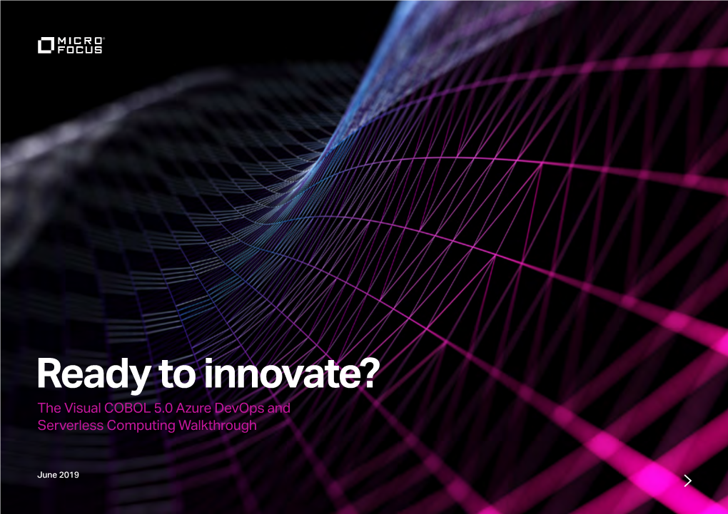 Ready to Innovate?