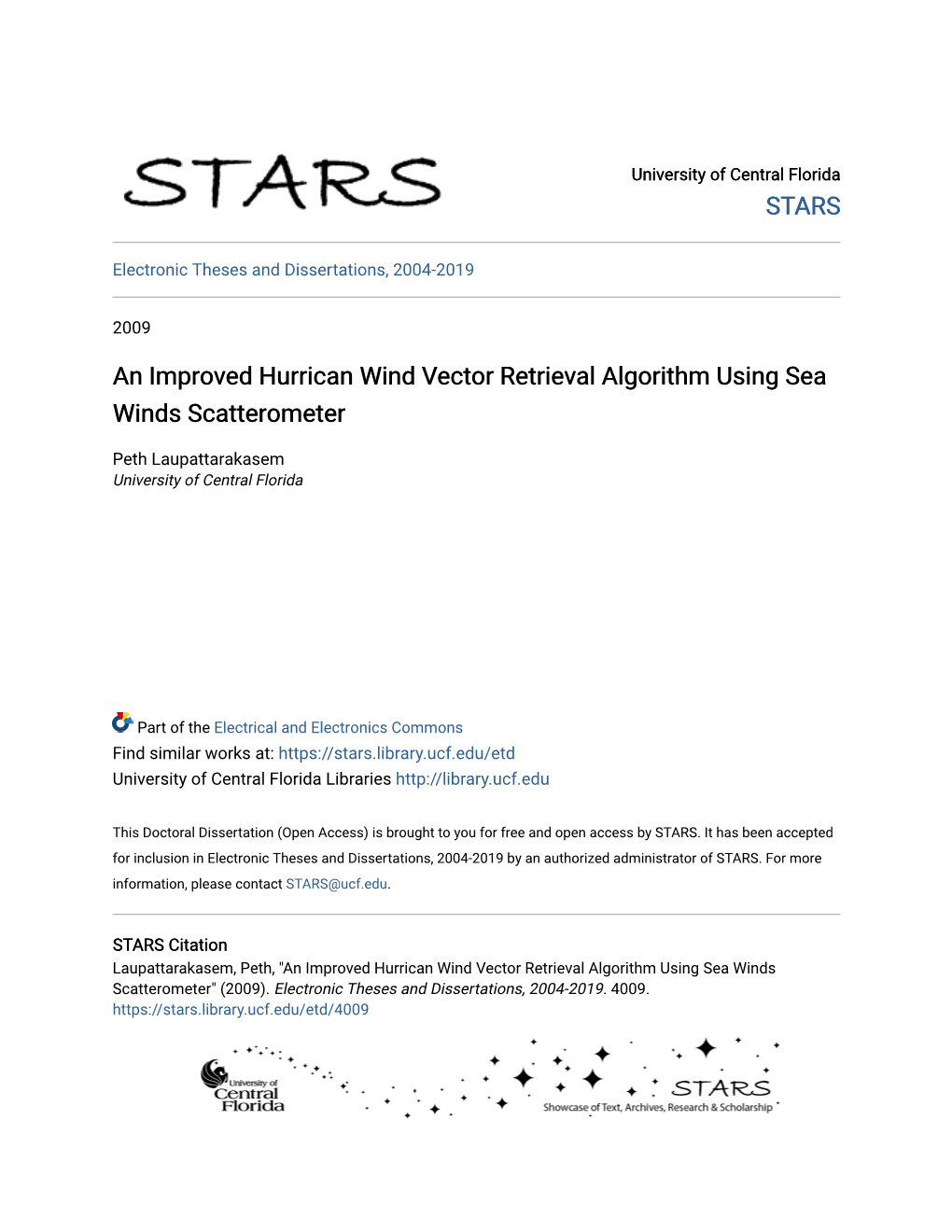 An Improved Hurrican Wind Vector Retrieval Algorithm Using Sea Winds Scatterometer