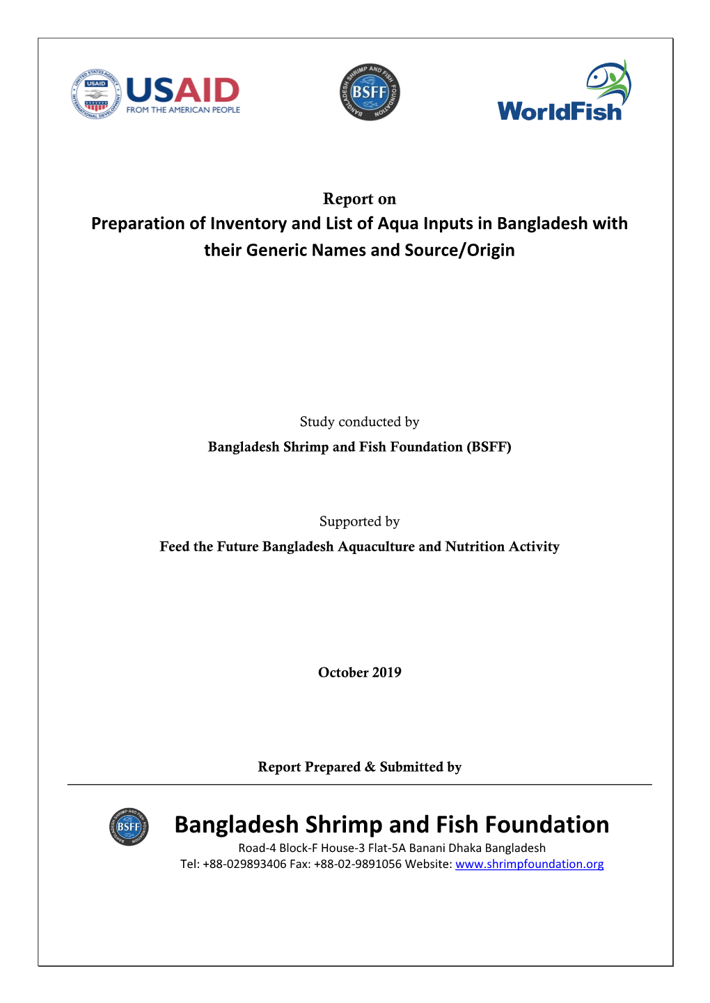 Bangladesh Shrimp and Fish Foundation (BSFF)