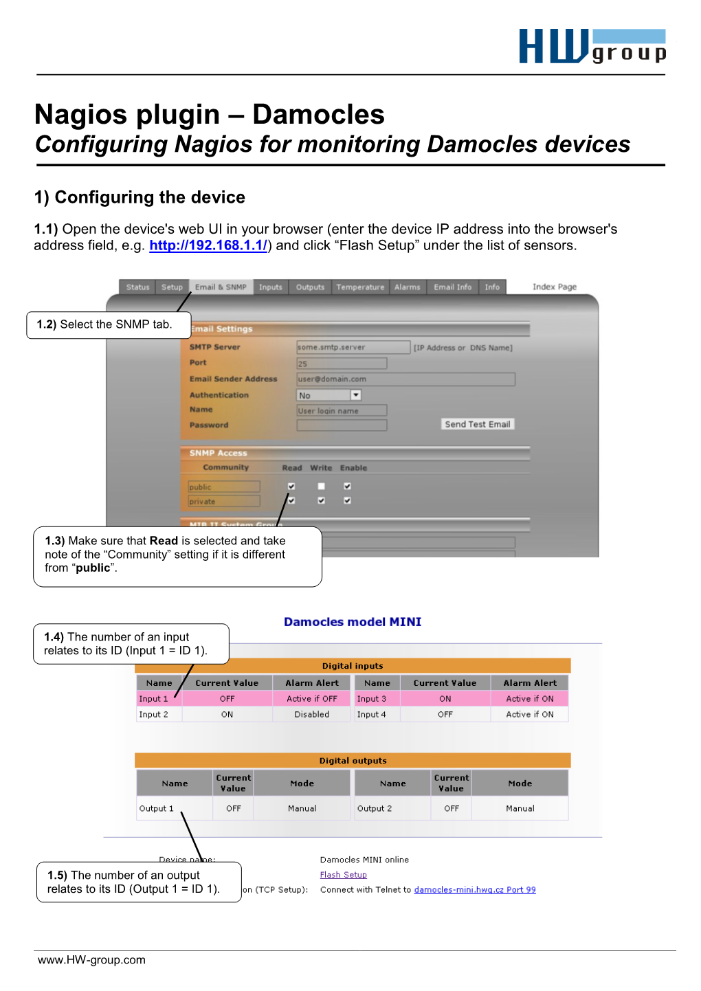 Nagios Plugin – Damocles HW Group