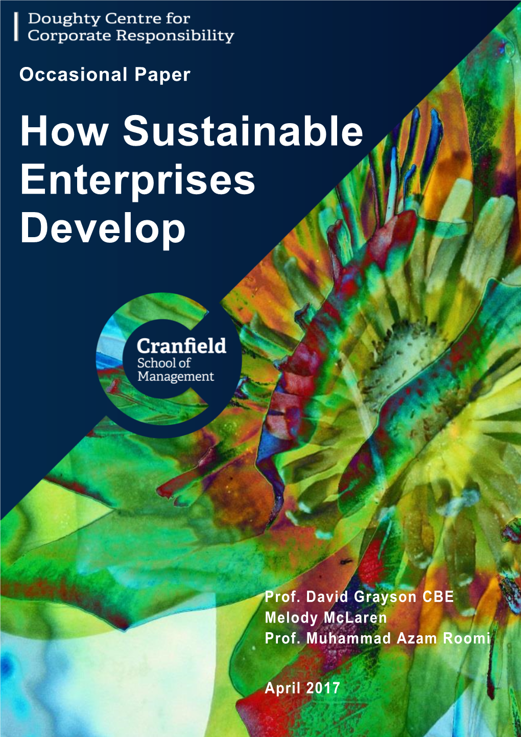 How Sustainable Enterprises Develop