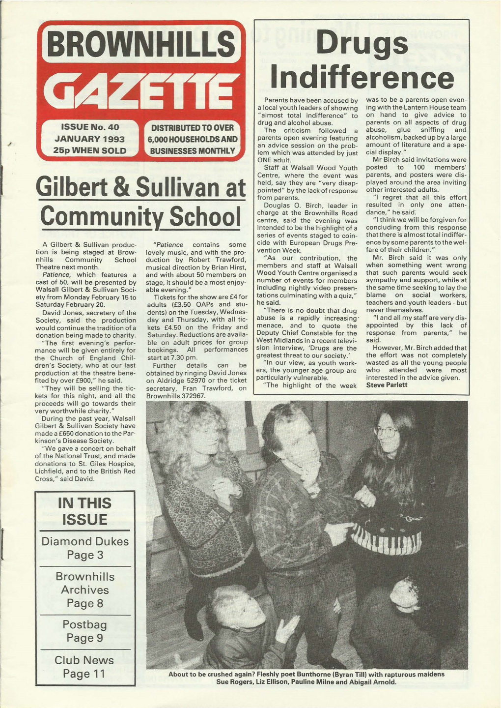 Brownhills Gazette Issue 40 January 1993