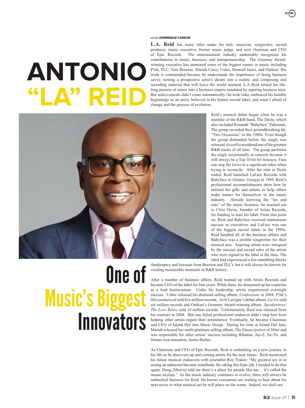 Antonio “La” Reid