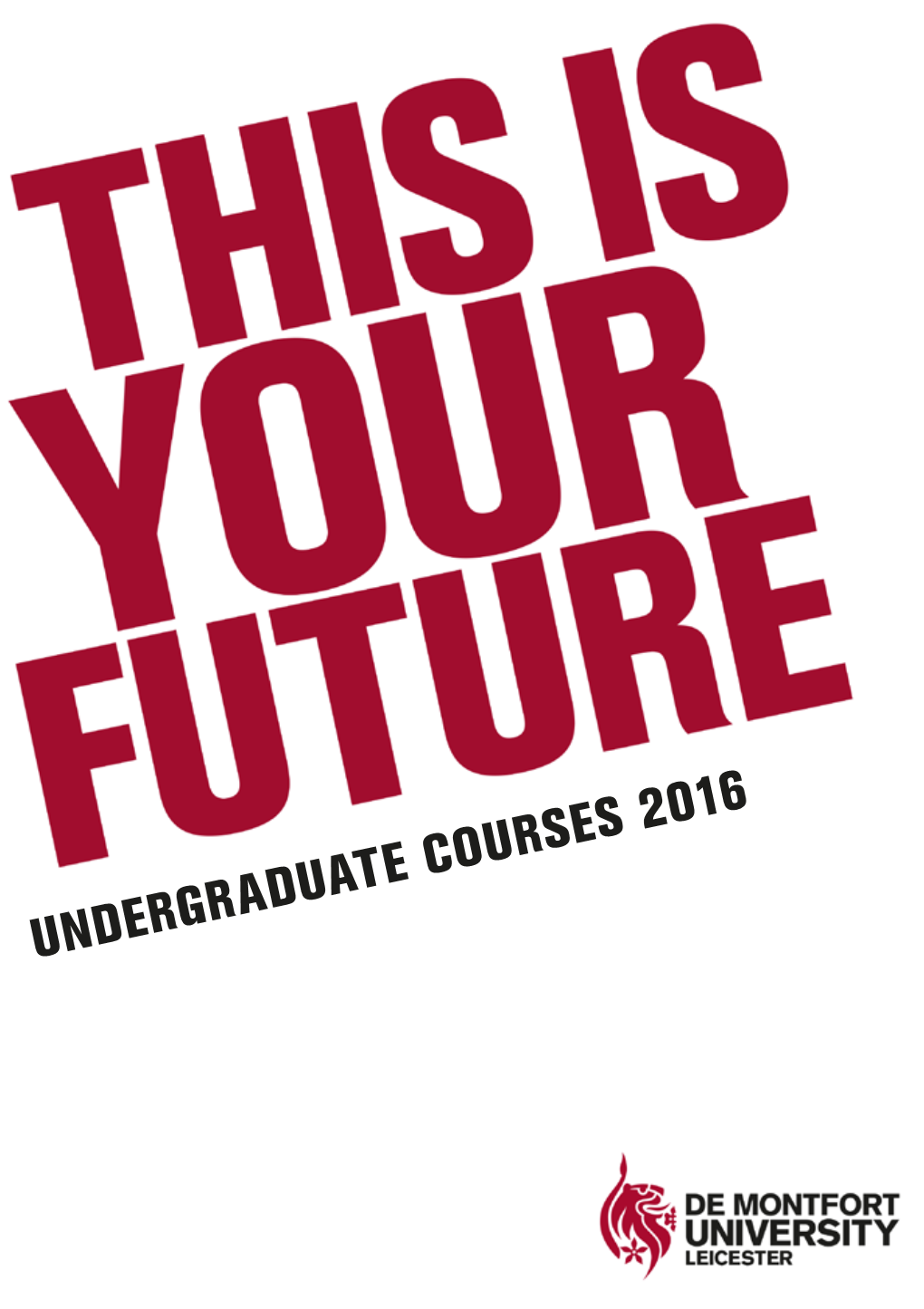 UG Prospectus 2016