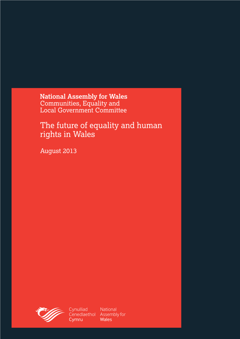 The Future of Equality and Human Rights in Wales