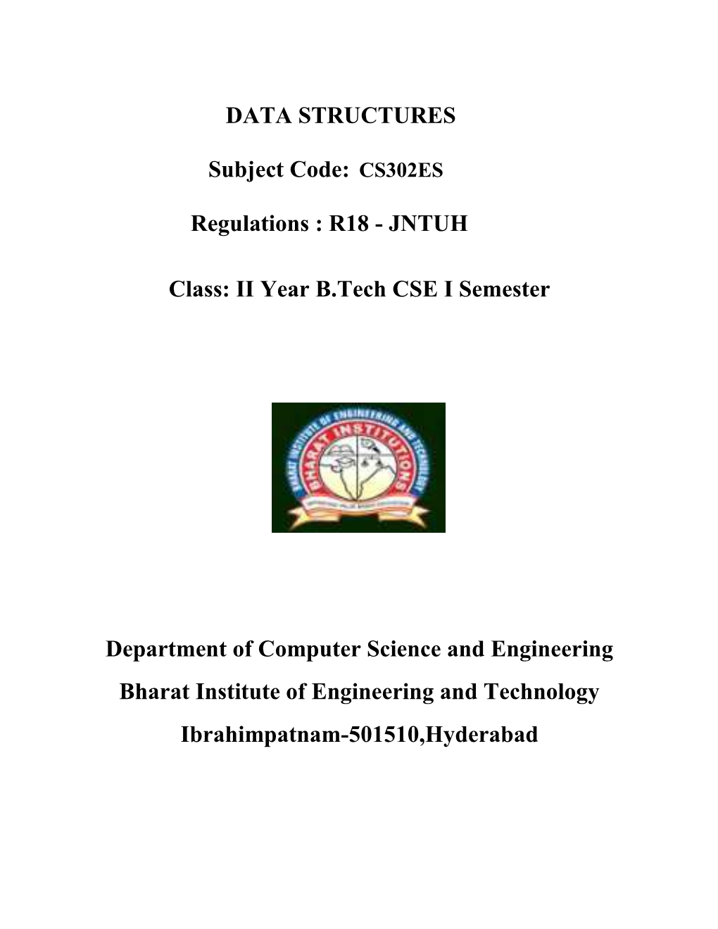 CS302ES Regulations