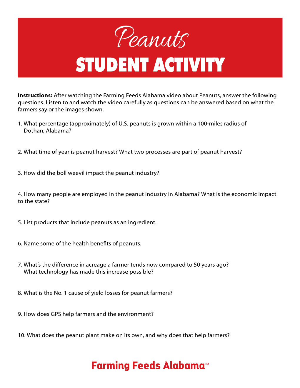 Student Activity