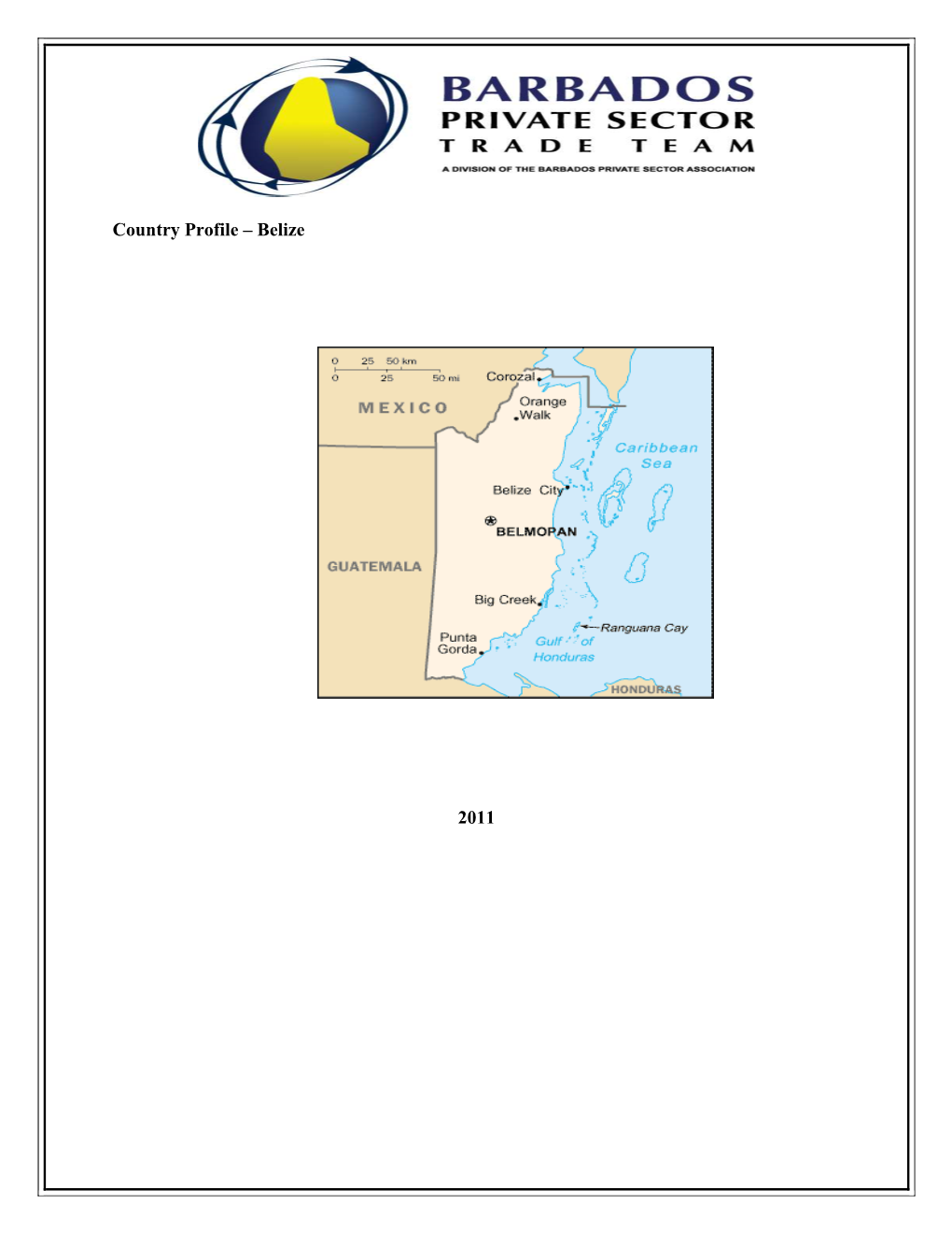 Belize Country Profile