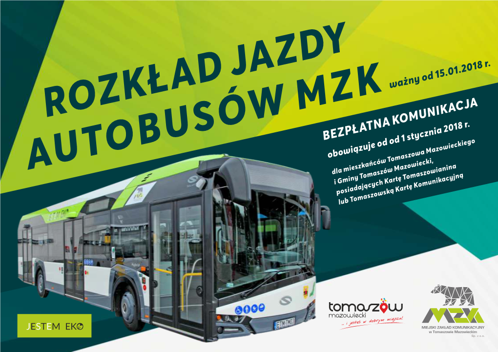 Nowy Rozkład Jazdy I Nowy Układ Komunikacyjny MZK