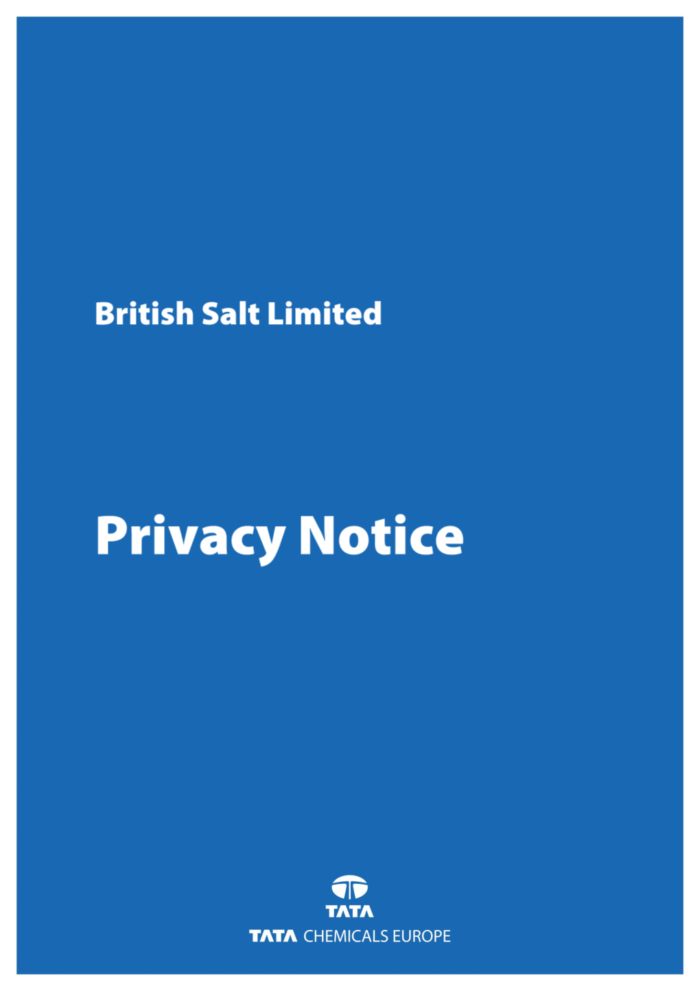 Privacy Notice