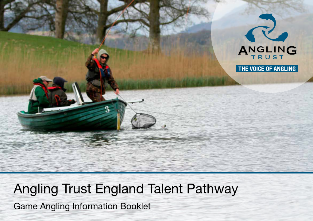 Angling Trust England Talent Pathway