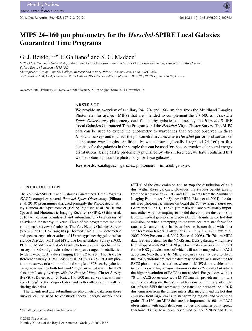 MIPS 24160 M Photometry for the Herschelspire Local Galaxies