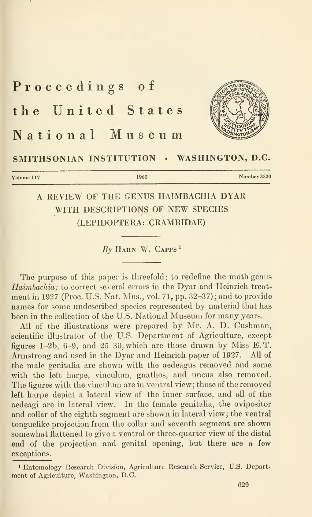 Proceedings of the United States National Museum