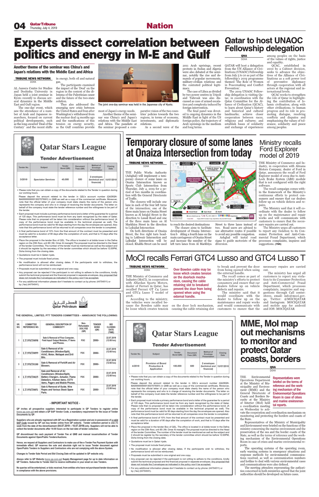 Experts Dissect Correlation Between Politics and Energy in M-E and Gulf